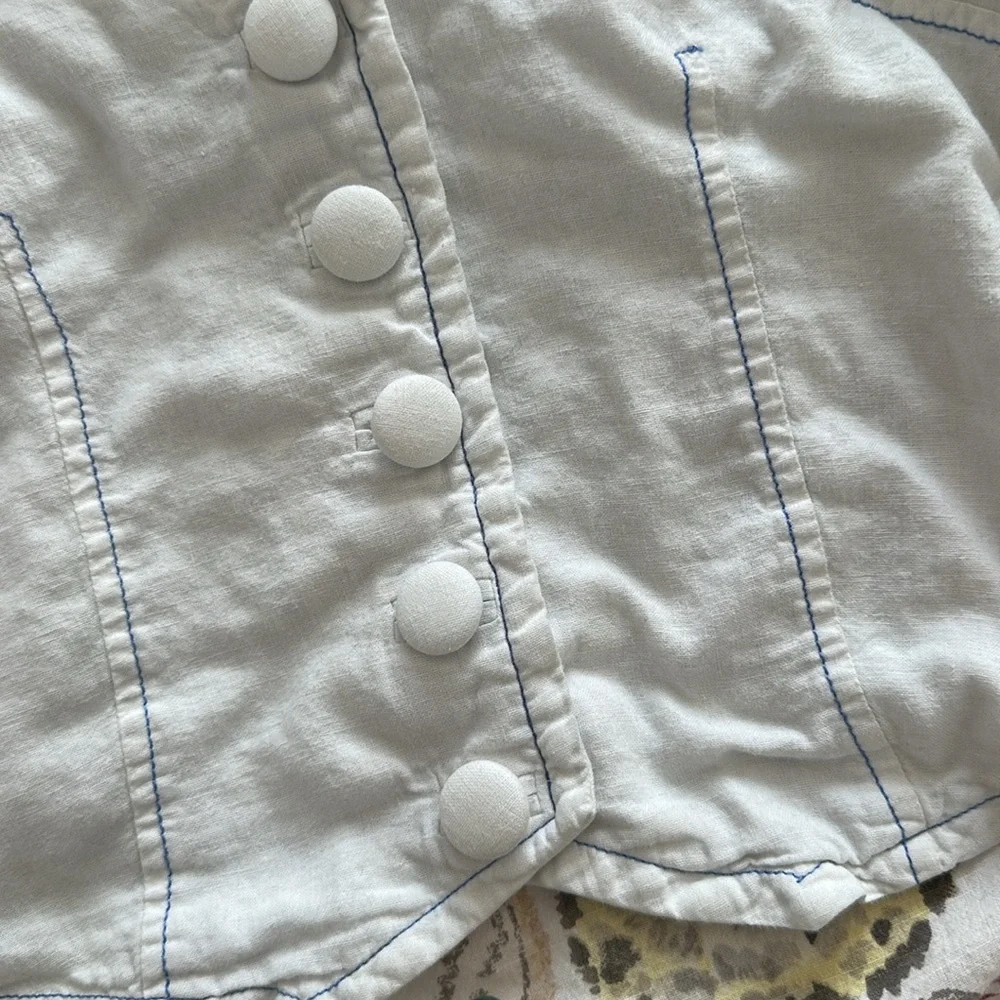 Anthro Maeve button front tank - Picture 7 of 8